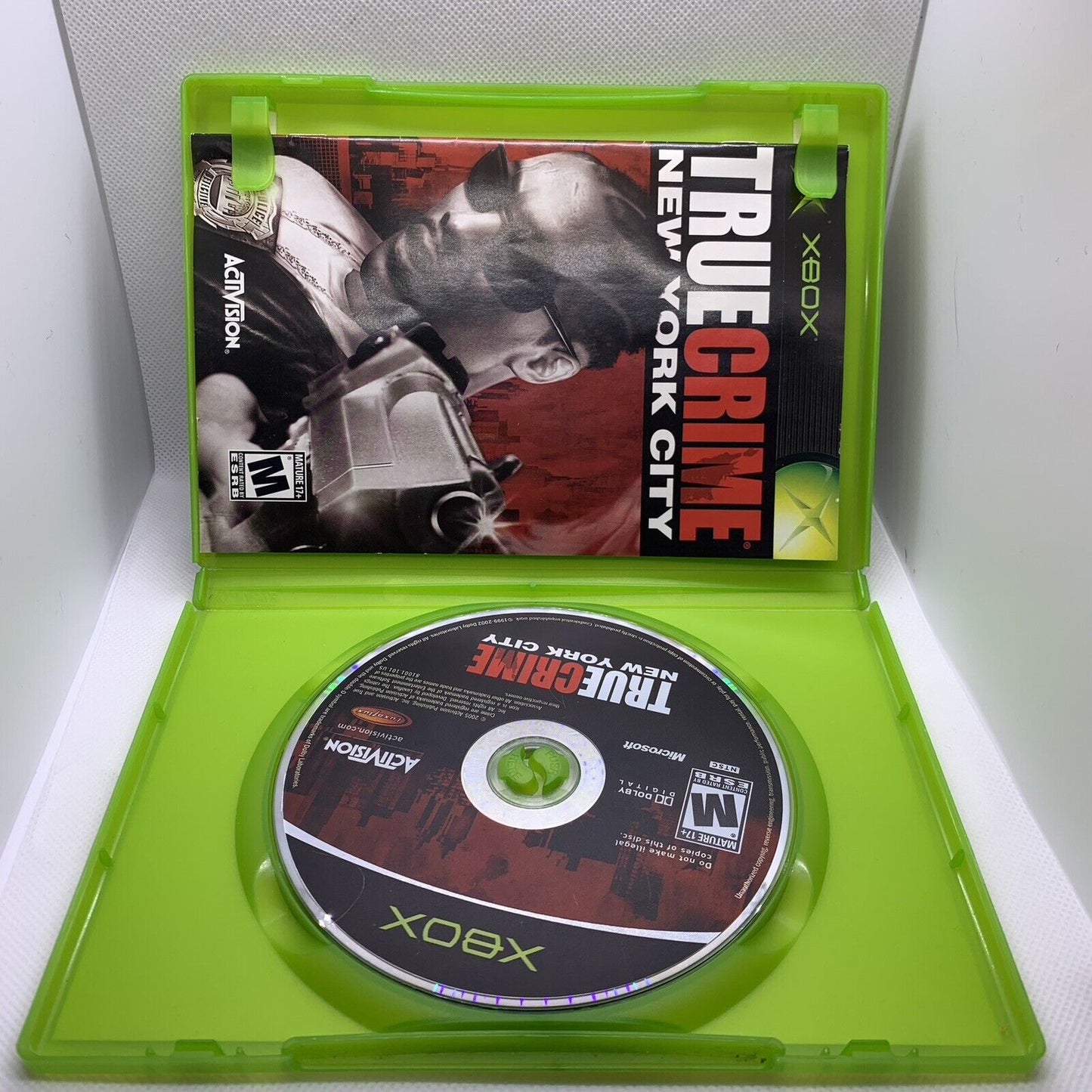 True Crime: New York City (Microsoft Xbox, 2005)