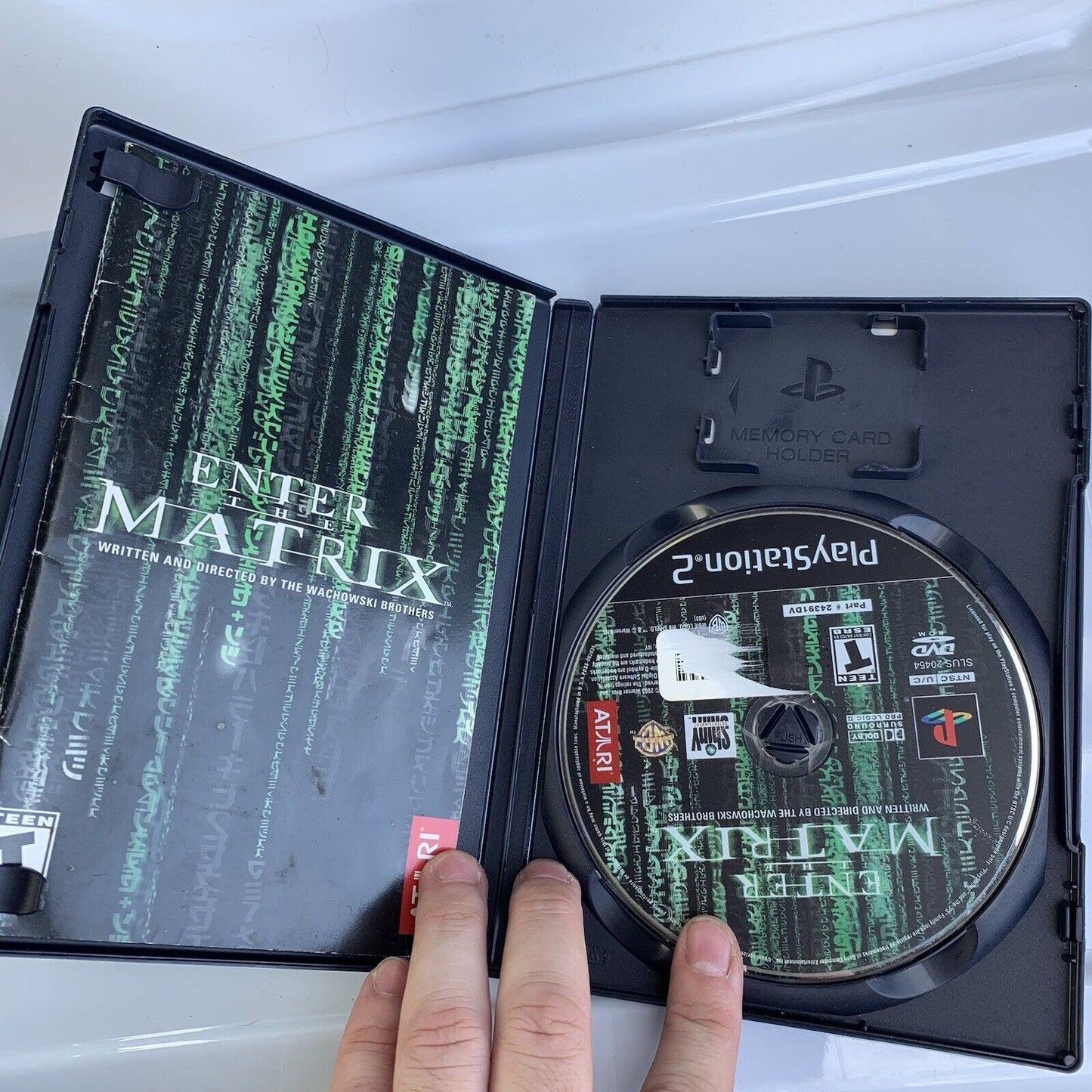 Enter the Matrix PlayStation 2 PS2 Complete CIB - Tested & Working!
