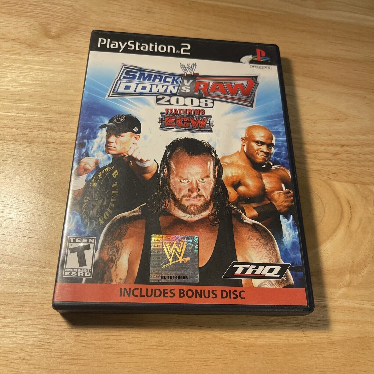 WWE Smackdown VS Raw 2008 - PS2 - CIB