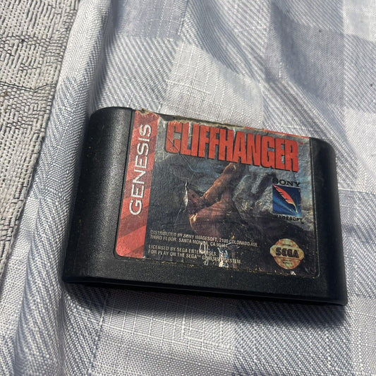 Cliffhanger (Sega Genesis, 1993)(TESTED)