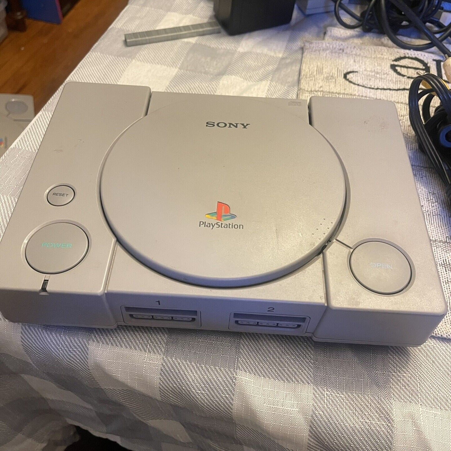 Official Sony PlayStation 1 PS1 Console Complete w Controller!.