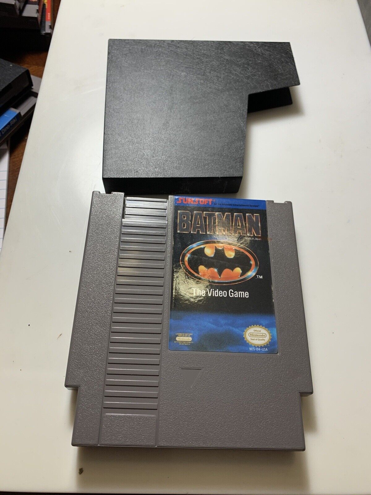 Batman The Video Game Nintendo Nes Cleaned & Tested Authentic