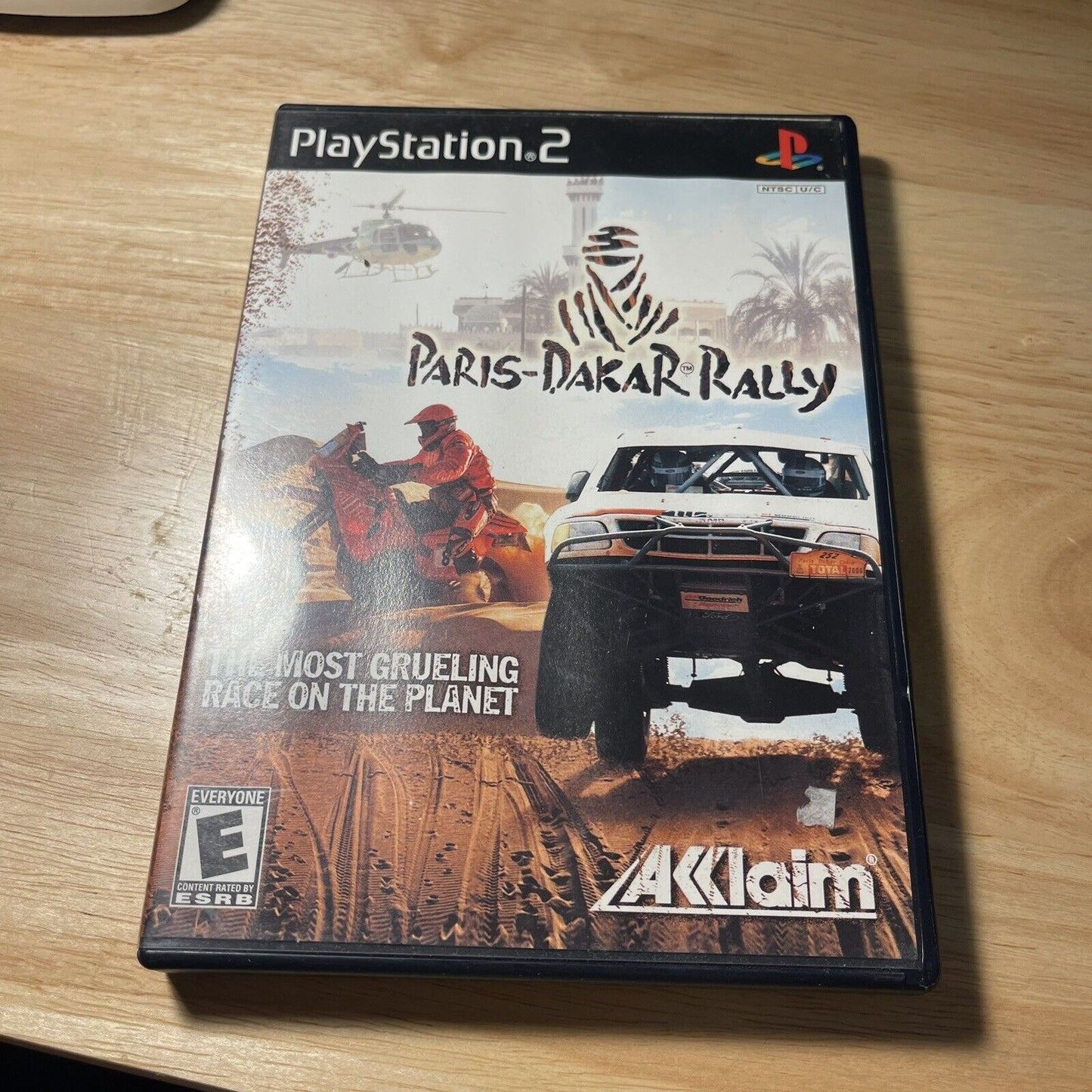 CIB Paris-Dakar Rally (Sony PlayStation 2 PS2, 2001) Complete *TESTED*
