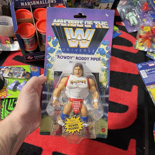 'Rowdy' Roddy Piper Masters of the WWE Universe MOTU Wrestling Action Figure