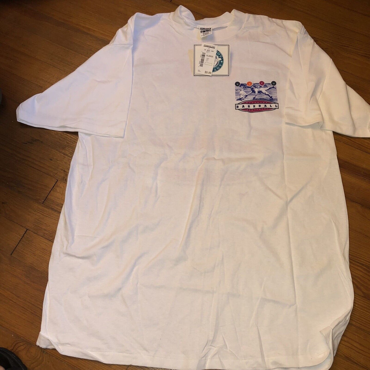 Vintage Bugle Boy Baseball Classic Amerixan T Shirt Size Xl
