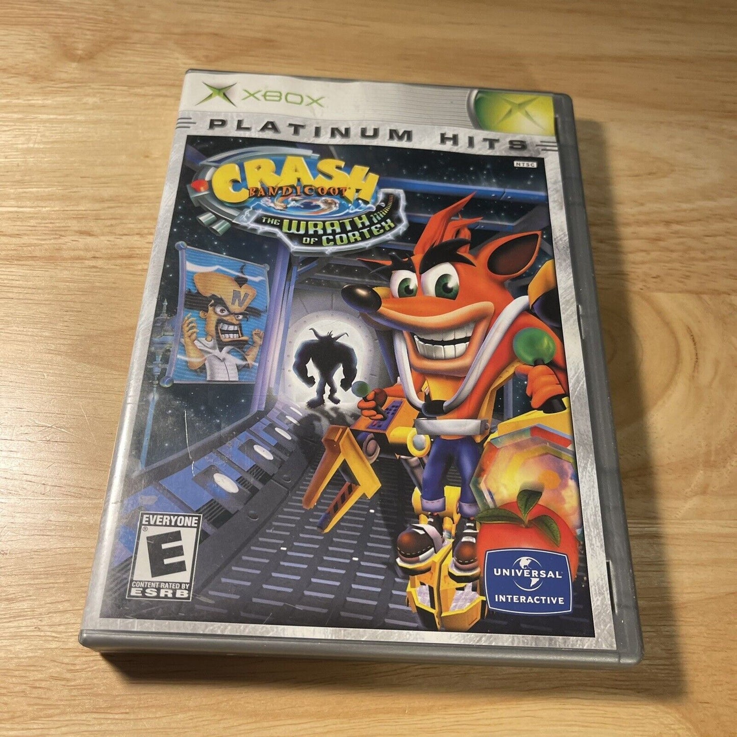 Crash Bandicoot The Wrath of Cortex Microsoft Original Xbox Complete + Reg Card!
