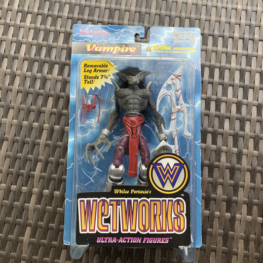 1995 McFarlane Toys Spawn Series 1 Wetworks Vampire Ultra Action Figure Vtg NIP