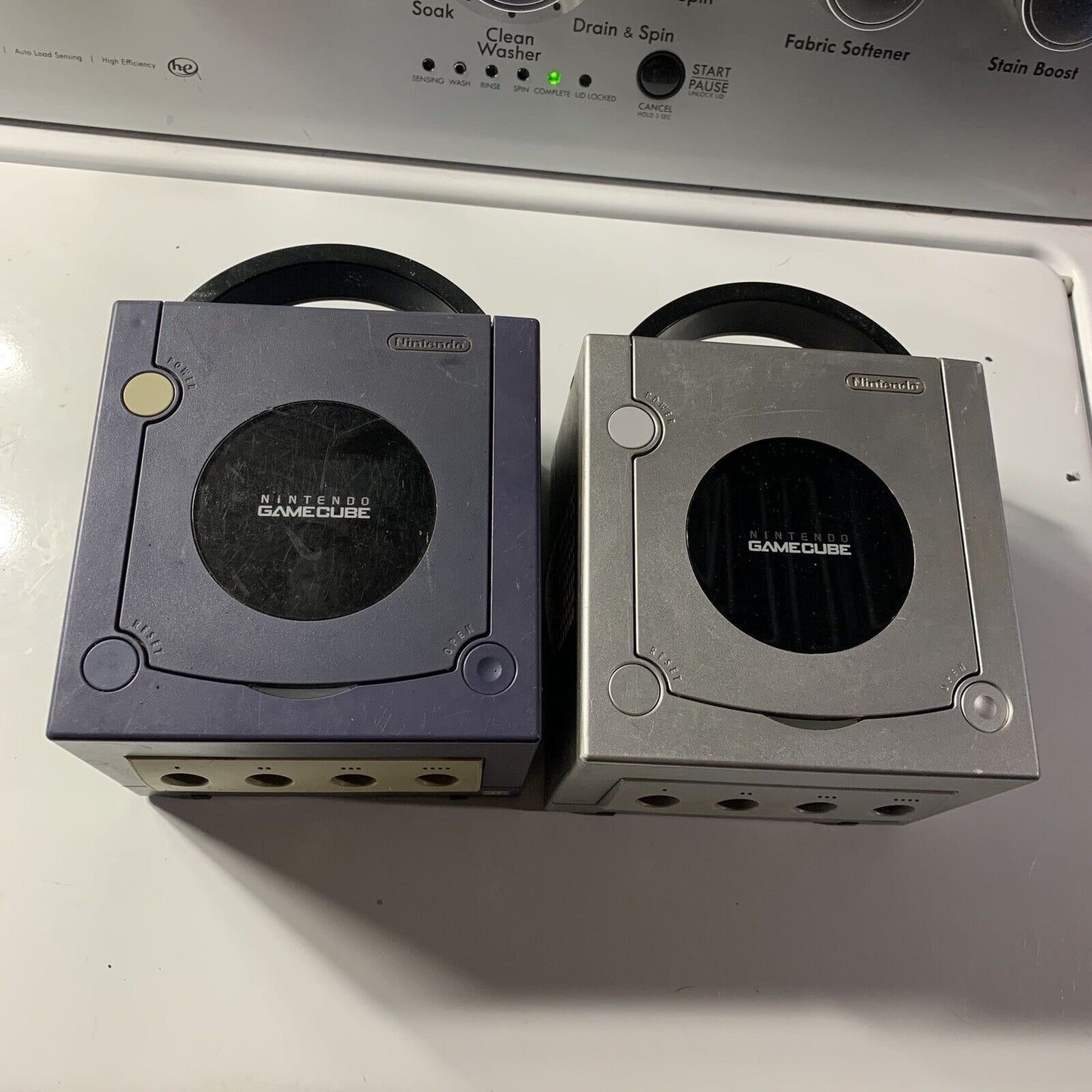 Nintendo GameCube Bundle Of Two - Console Does Not Work For Parts Or Repair