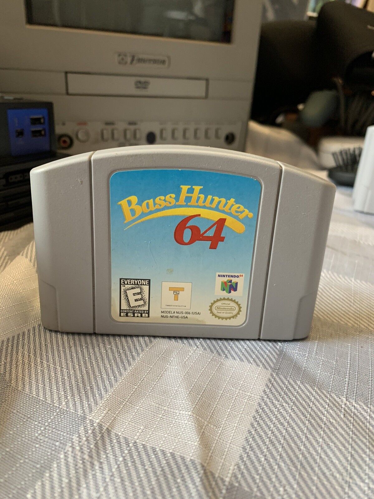 Bass Hunter 64 (Nintendo 64, 1997) Cartridge Only