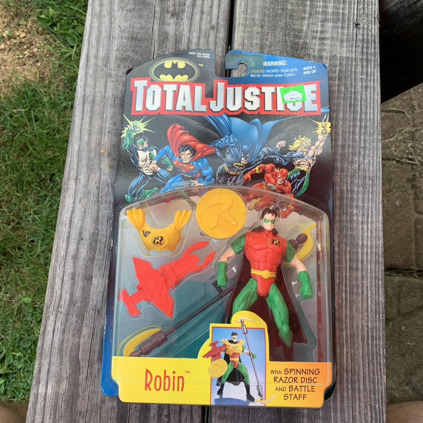 ROBIN Total Justice DC Comics Vintage Kenner 1996 NEW Figure