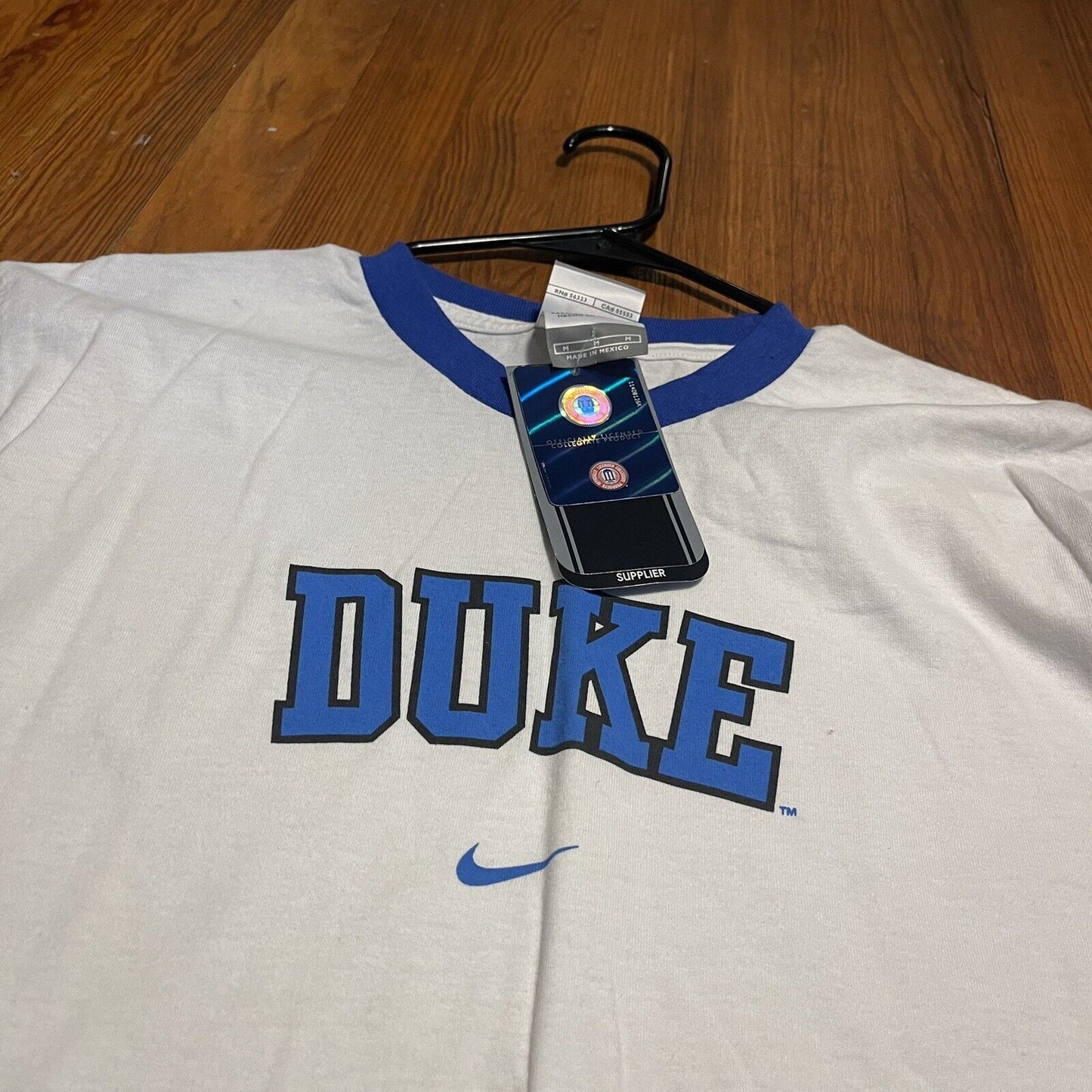 Vintage Duke Nike T Shirt Size Medium