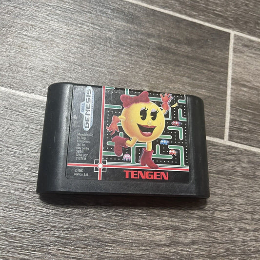 Ms. Pac-Man (Sega Genesis, 1991) Cartridge only
