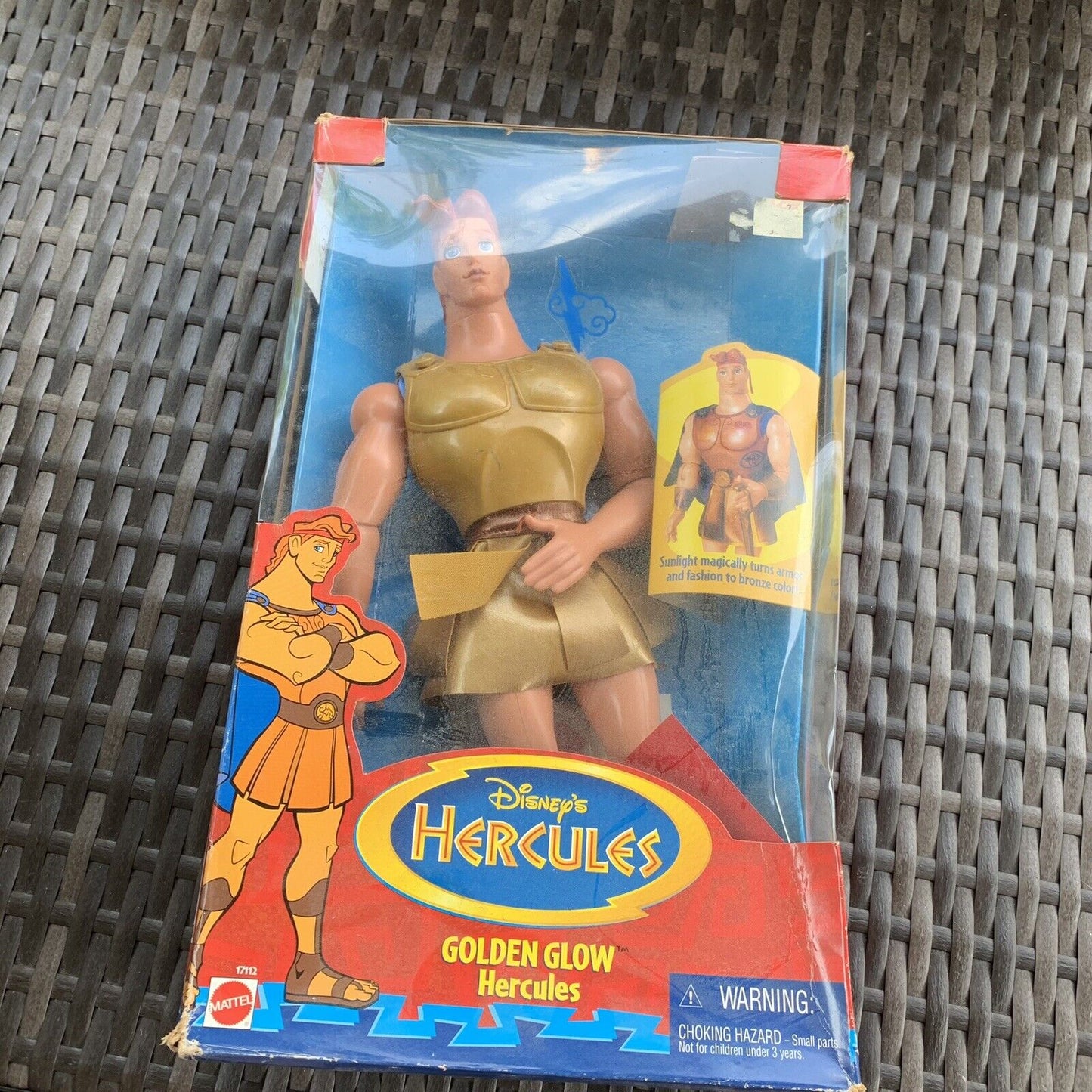 Golden Glow Hercules Action Figure