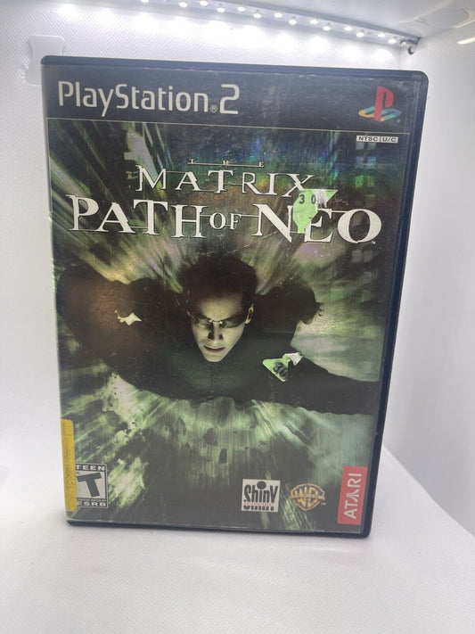 The Matrix Path of Neo (Sony PlayStation 2 PS2, 2005) No Manual