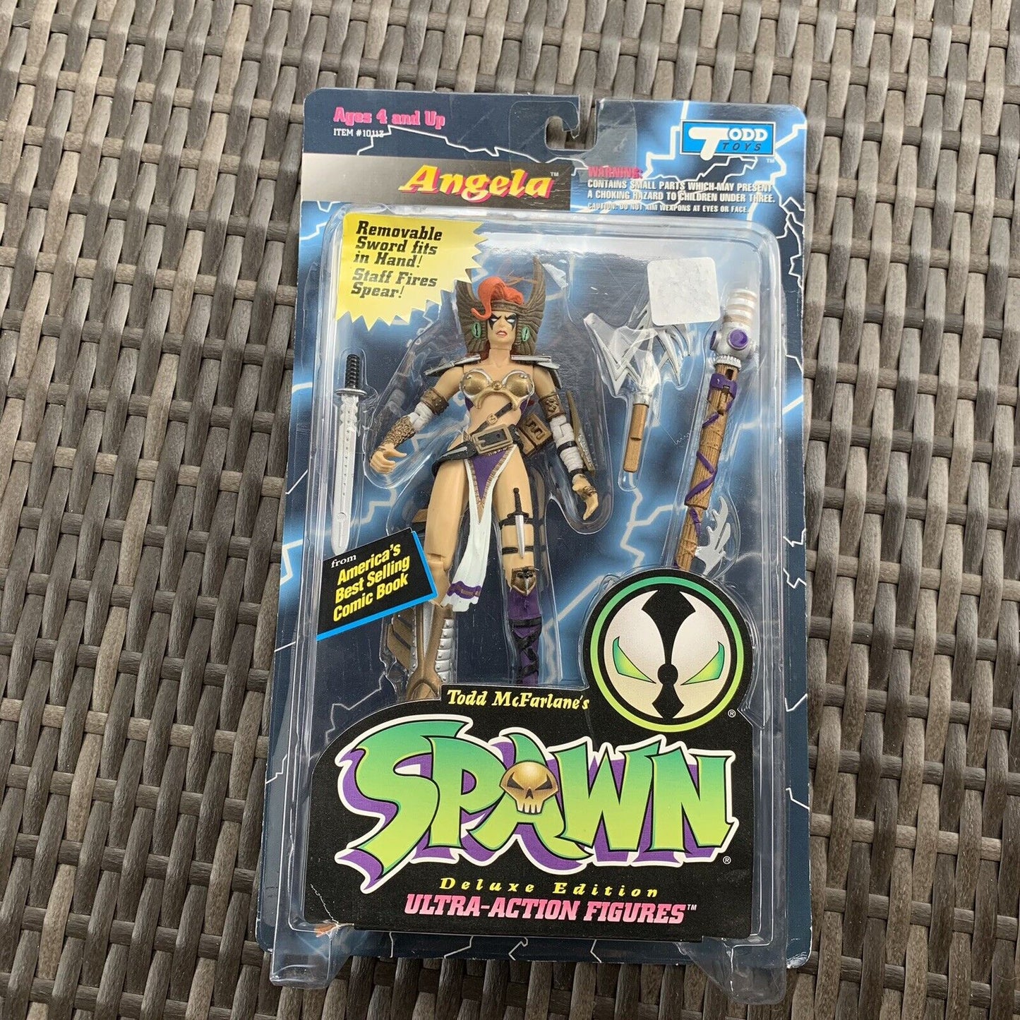 Angela McFarlanes Spawn Deluxe Edition Ultra Action Figure Todd Toys