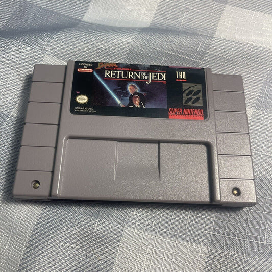 Super Star Wars: Return of the Jedi SNES NINTENDO Game - Tested & Authentic!