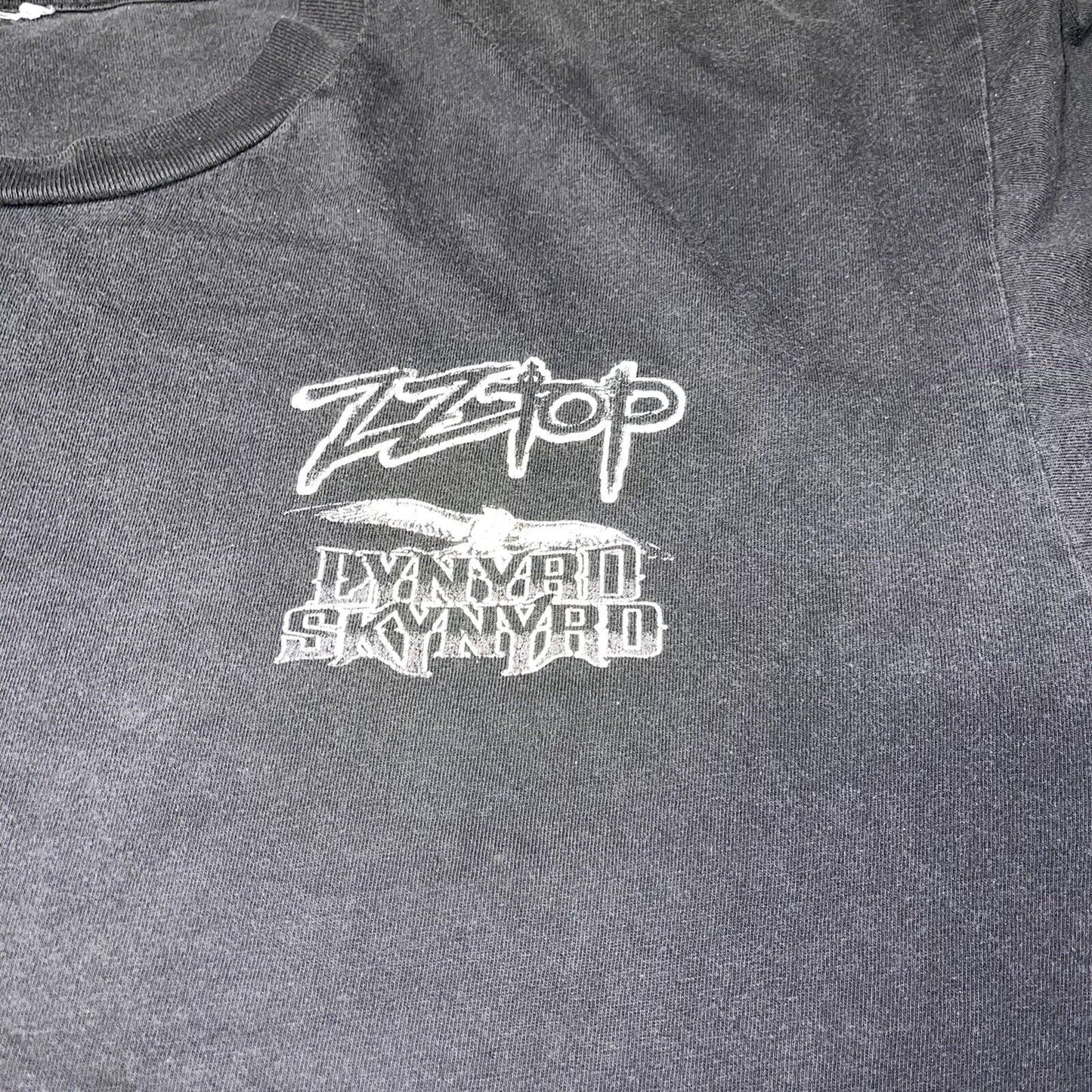 ZZ Top & Lynyrd Skynyrd local crew t-shirt - Size Xl