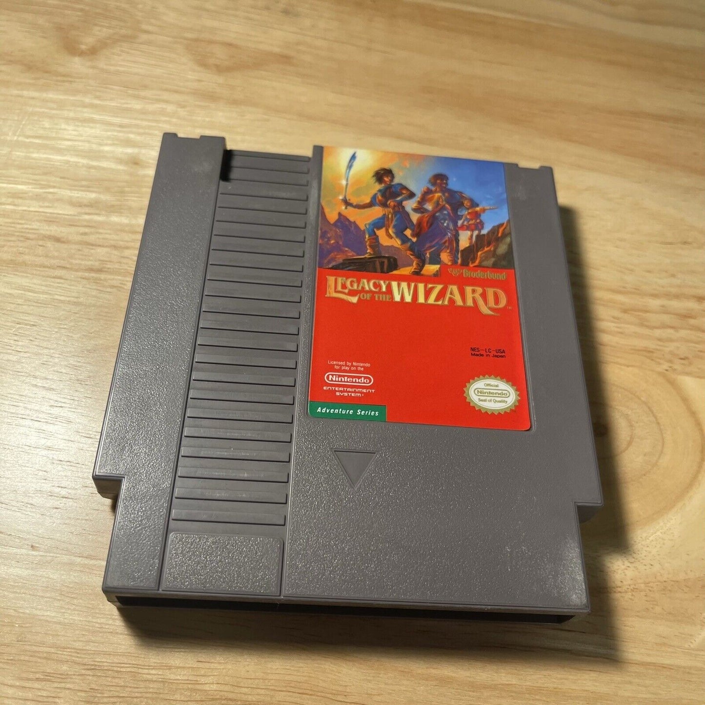 Legacy of the Wizard (NES Nintendo) Cartridge Game Authentic Clean Tested!