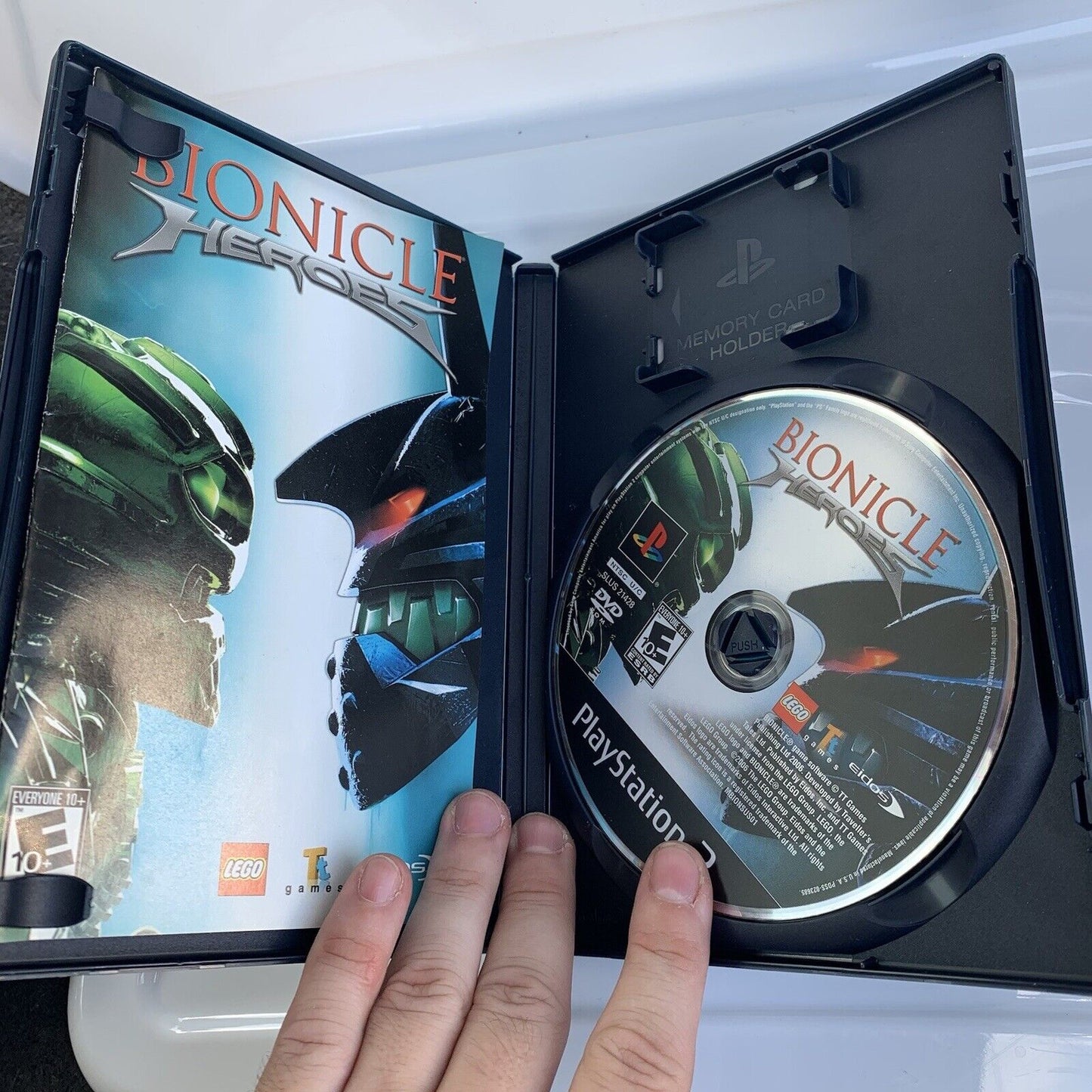 Bionicle Heroes PS2 Game Complete