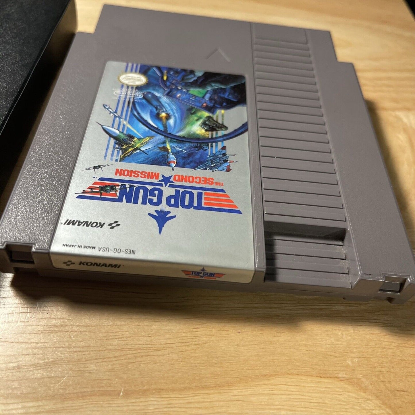 Top Gun 2 - The Second Mission ORIGINAL Nintendo NES GAME Tested + Working!