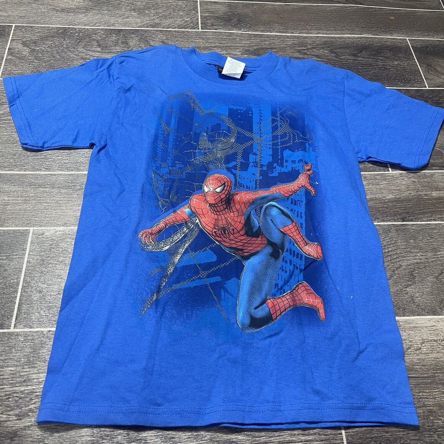 Spider-Man 3 T-Shirt Youth L Movie Promo Marvel Comics Official 2007 Spiderman