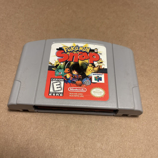 Nintendo 64: Pokemon Snap- Authentic, Tested, Cartridge Only