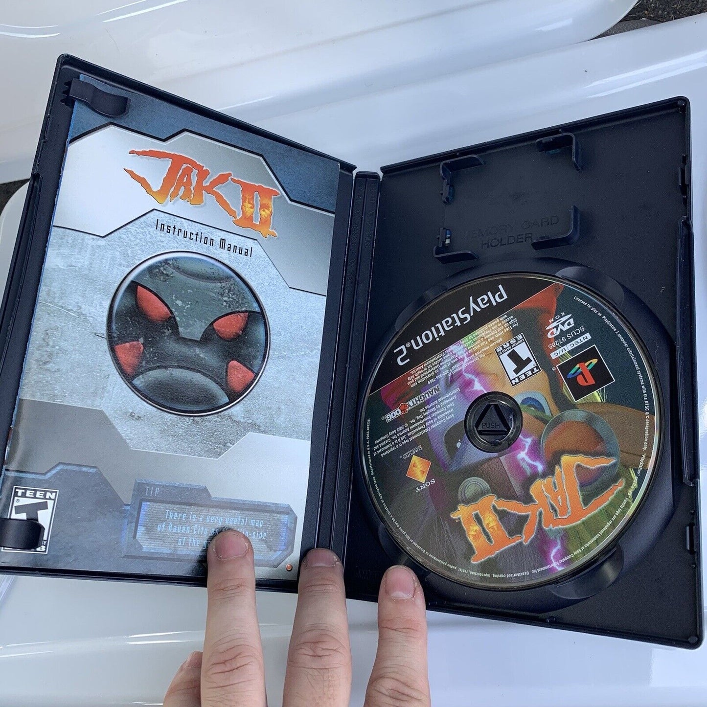 Jak II 2 Black Label (Sony PlayStation 2, 2003) PS2 Complete With Manual CIB