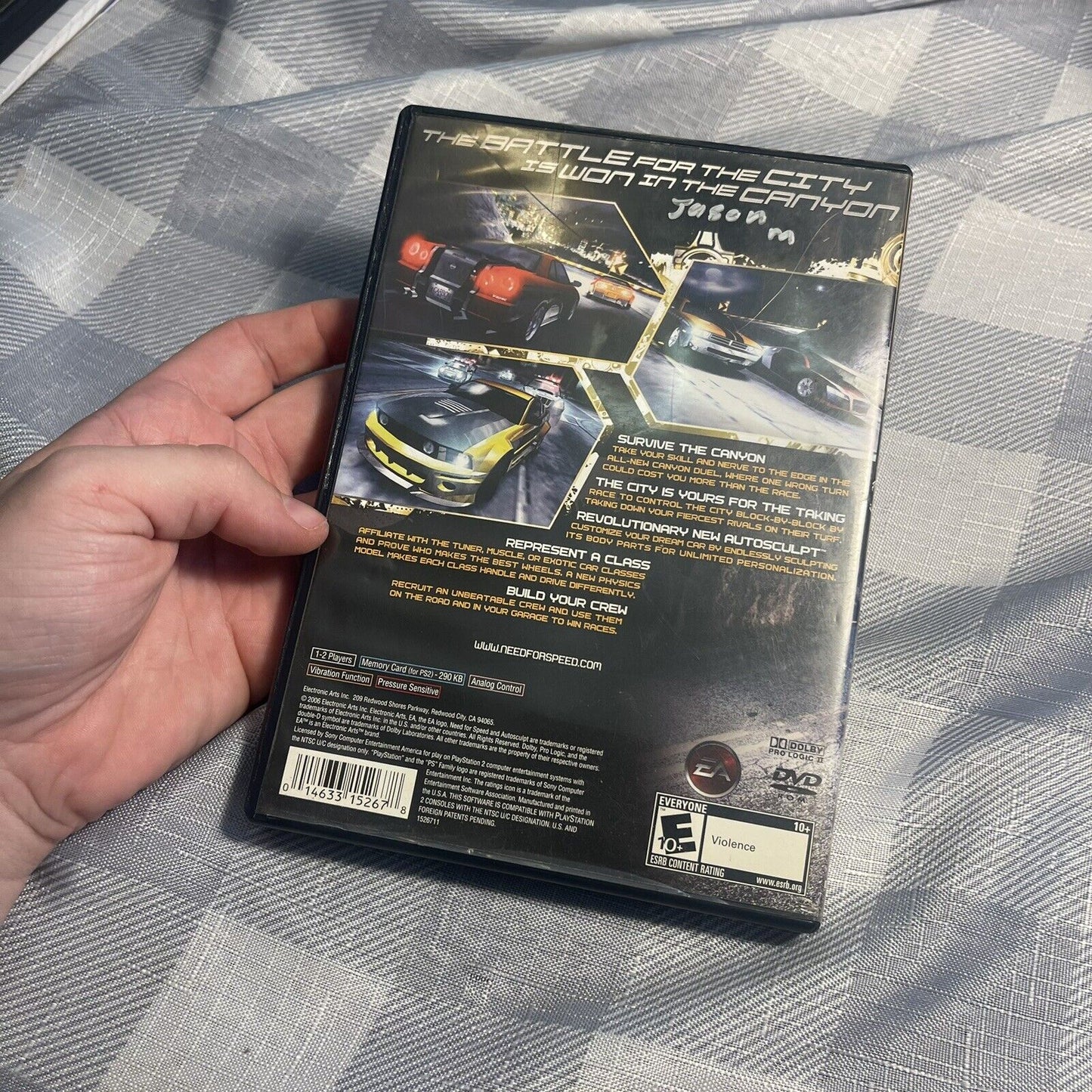 Need For Speed Carbon Sony PlayStation 2 PS2