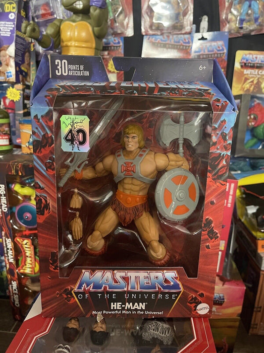 masters of the universe masterverse 40th anniversary HE-MAN