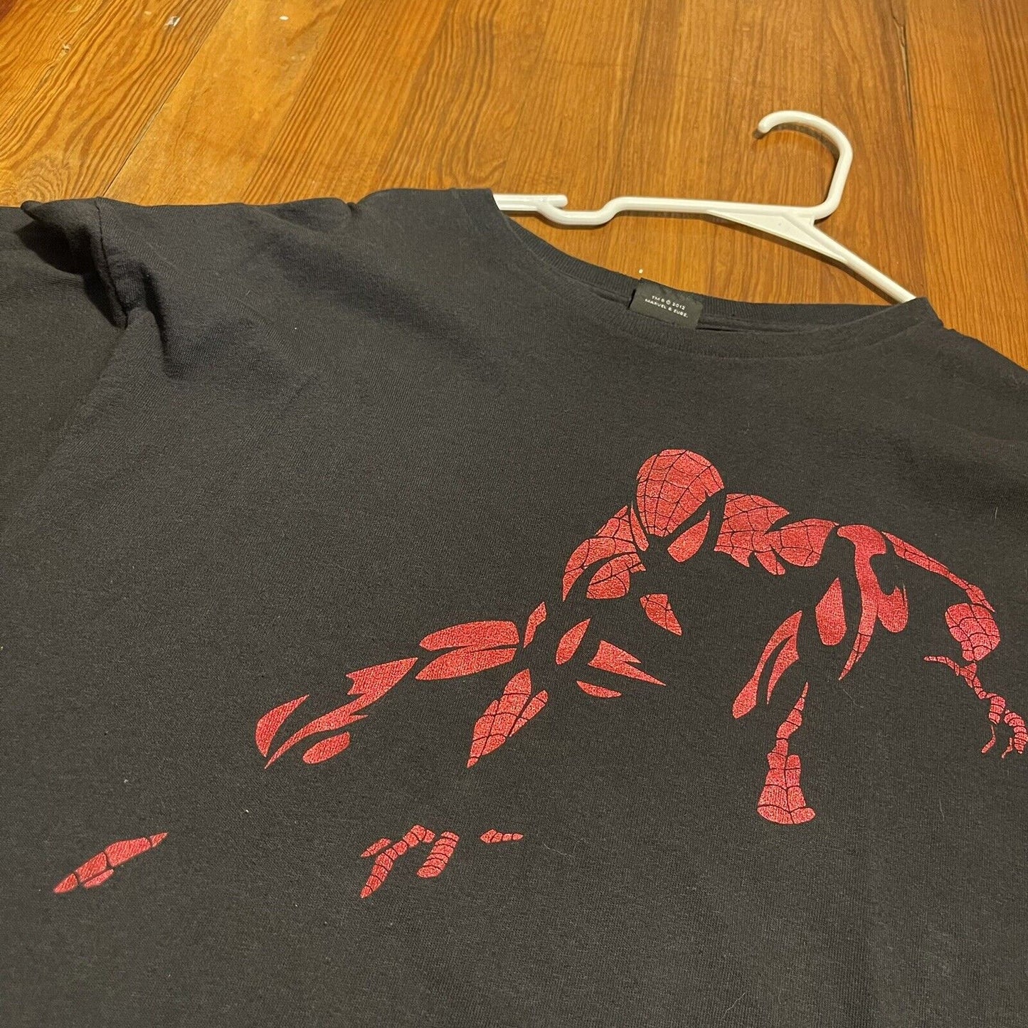 Rare Vintage Y2K Mad Engine Marvel Spiderman Movie Comic T-Shirt Size Xl