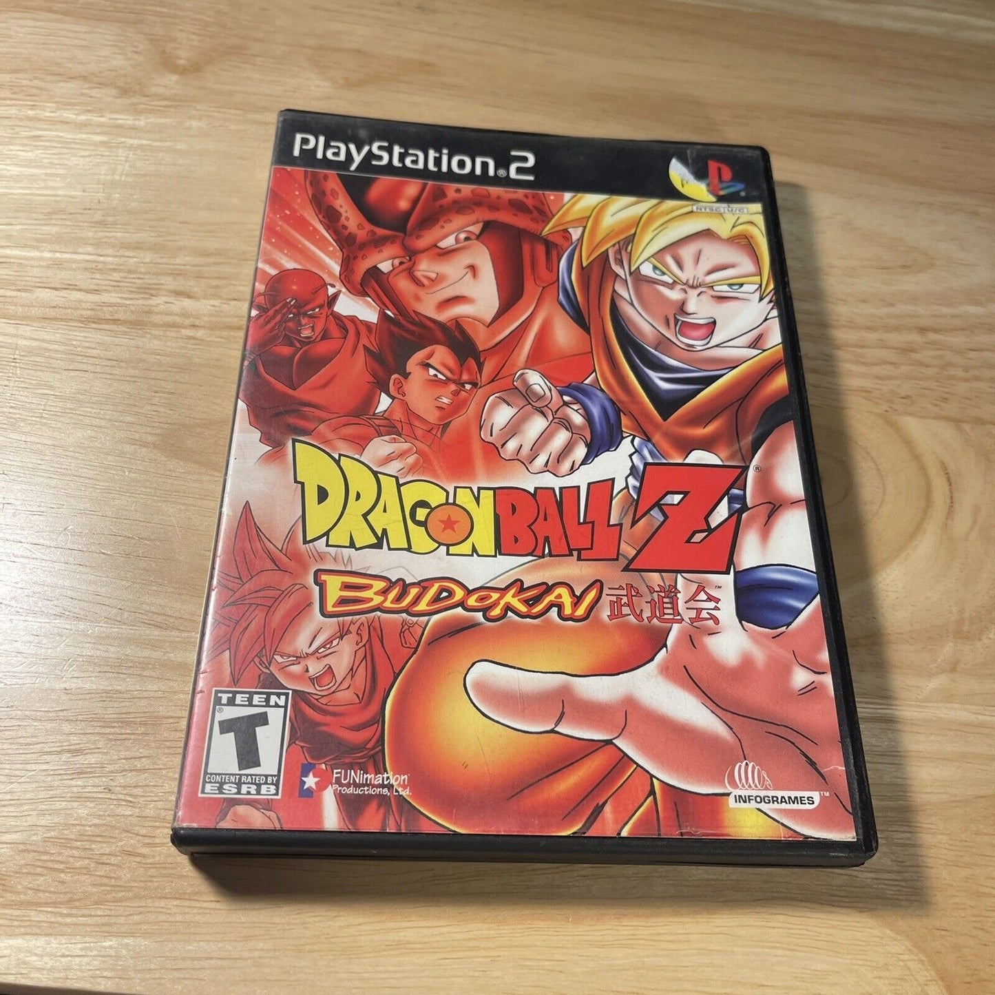 Dragon Ball Z: Budokai Tenkaichi (Sony PlayStation 2, PS2) No Manual