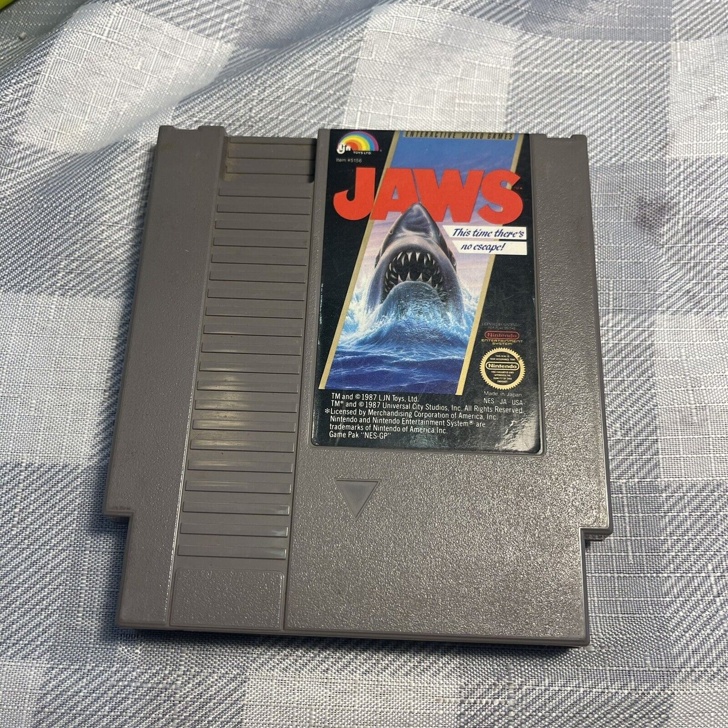 Jaws (Nintendo Entertainment System, 1987) NES Game