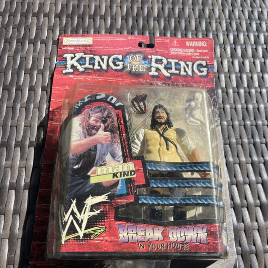 MANKIND WWF KING OF THE RING  1999 SEALED ACTION FIGURE