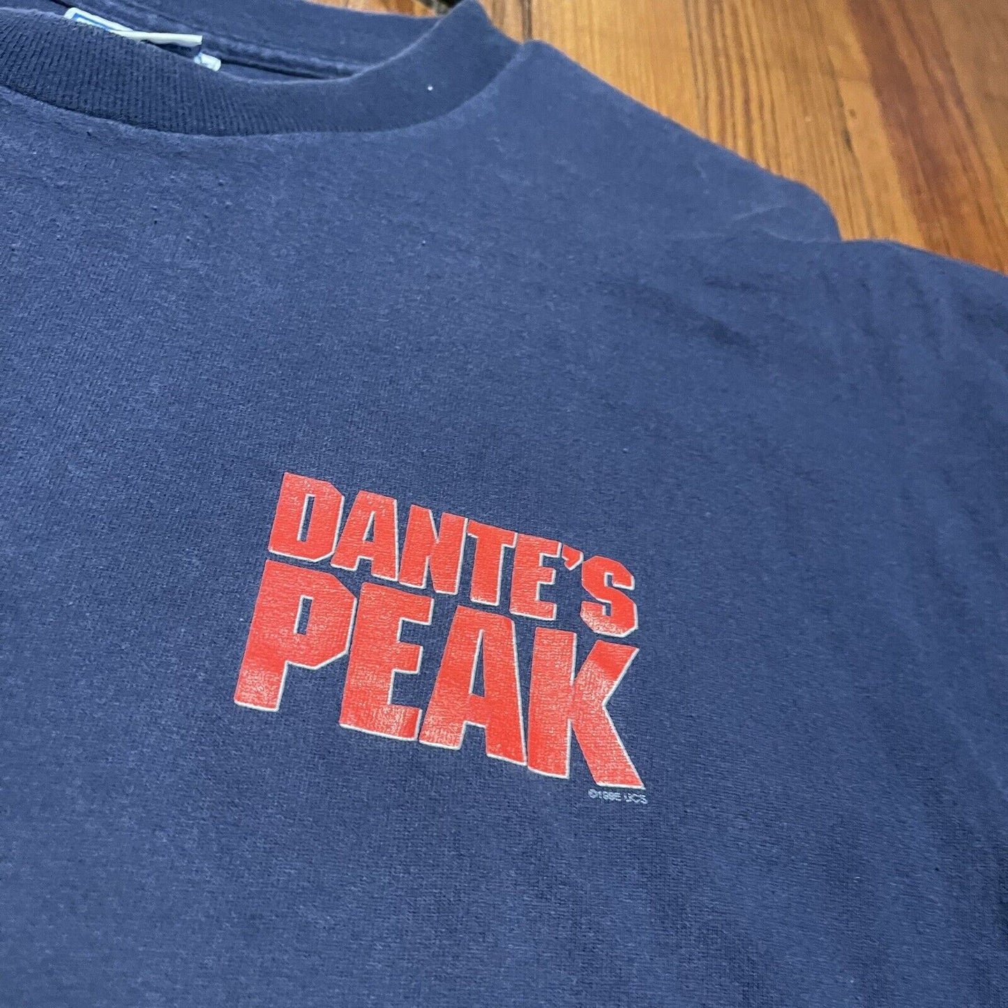 Dante’s Peak VTG Movie Promo T-shirt 90s Single Stitch Made In USA Sz XL