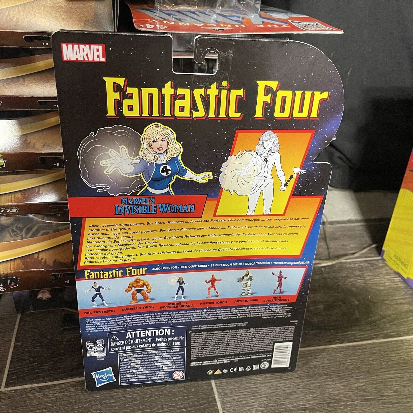 Marvel Legends 6" Fantastic Four Invisible Woman Sue Storm Action Figure [New]
