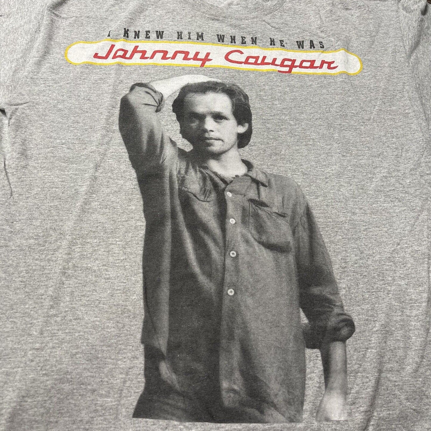 Johnny Cougar Mellencamp 1999 Rural Electrification Tour T-Shirt Men's Xl