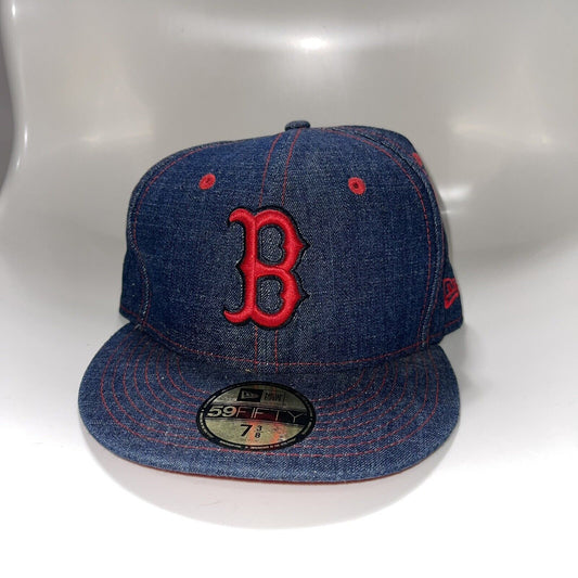 boston red sox new era fitted 7 3/8