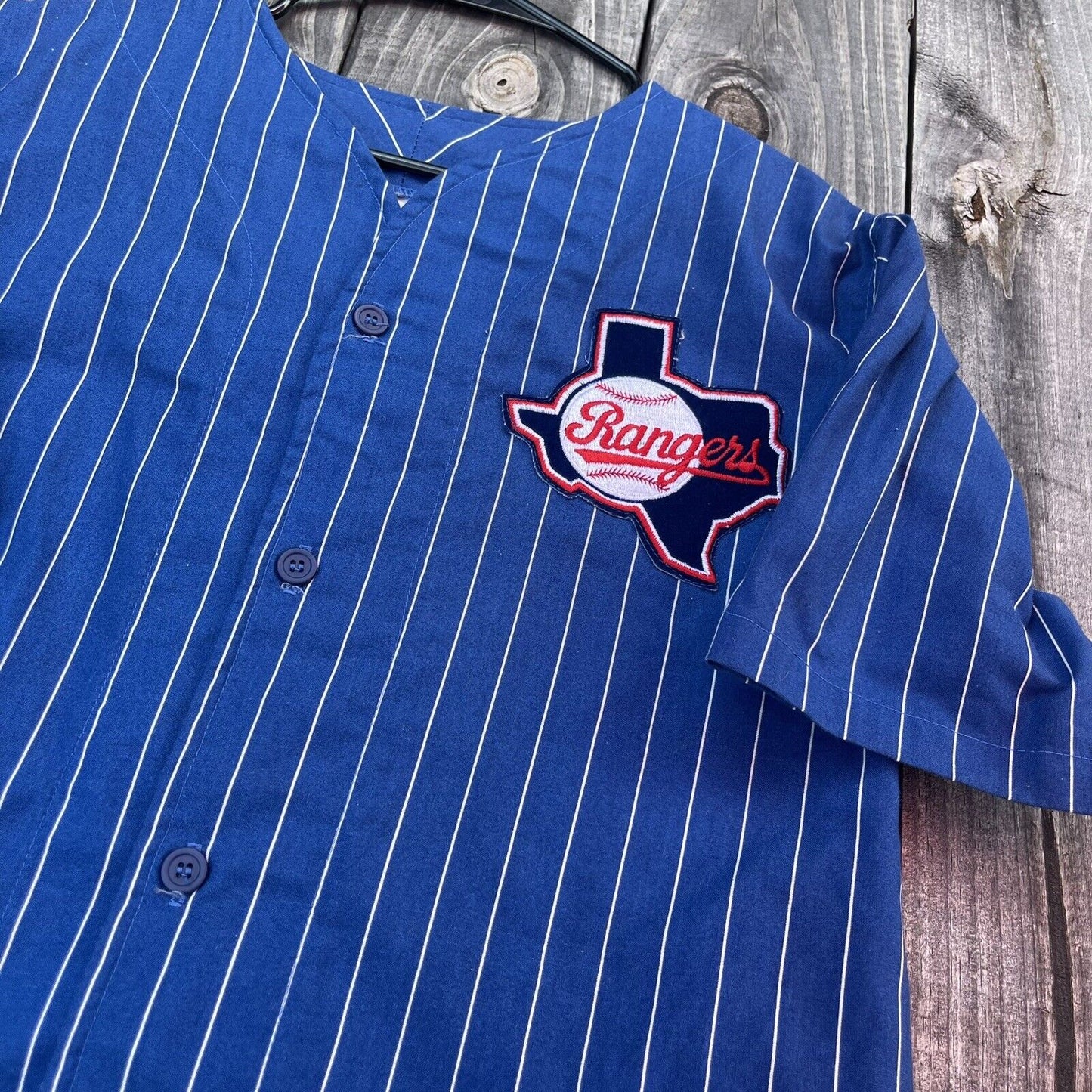 Vintage Texas Rangers Chalk Online Jersey Size Medium