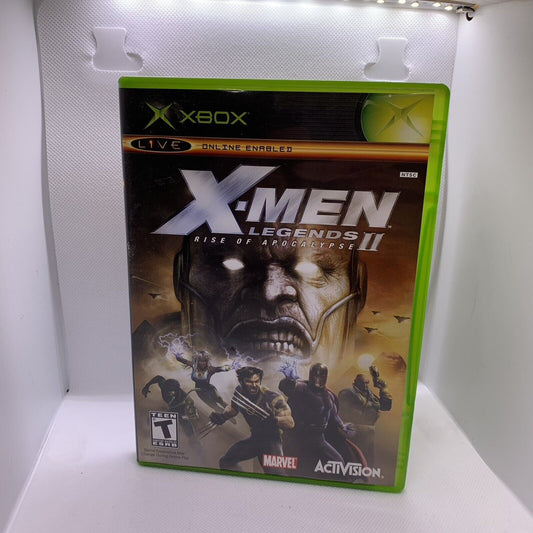 X-Men Legends II 2 (Microsoft Xbox) Tested & Working