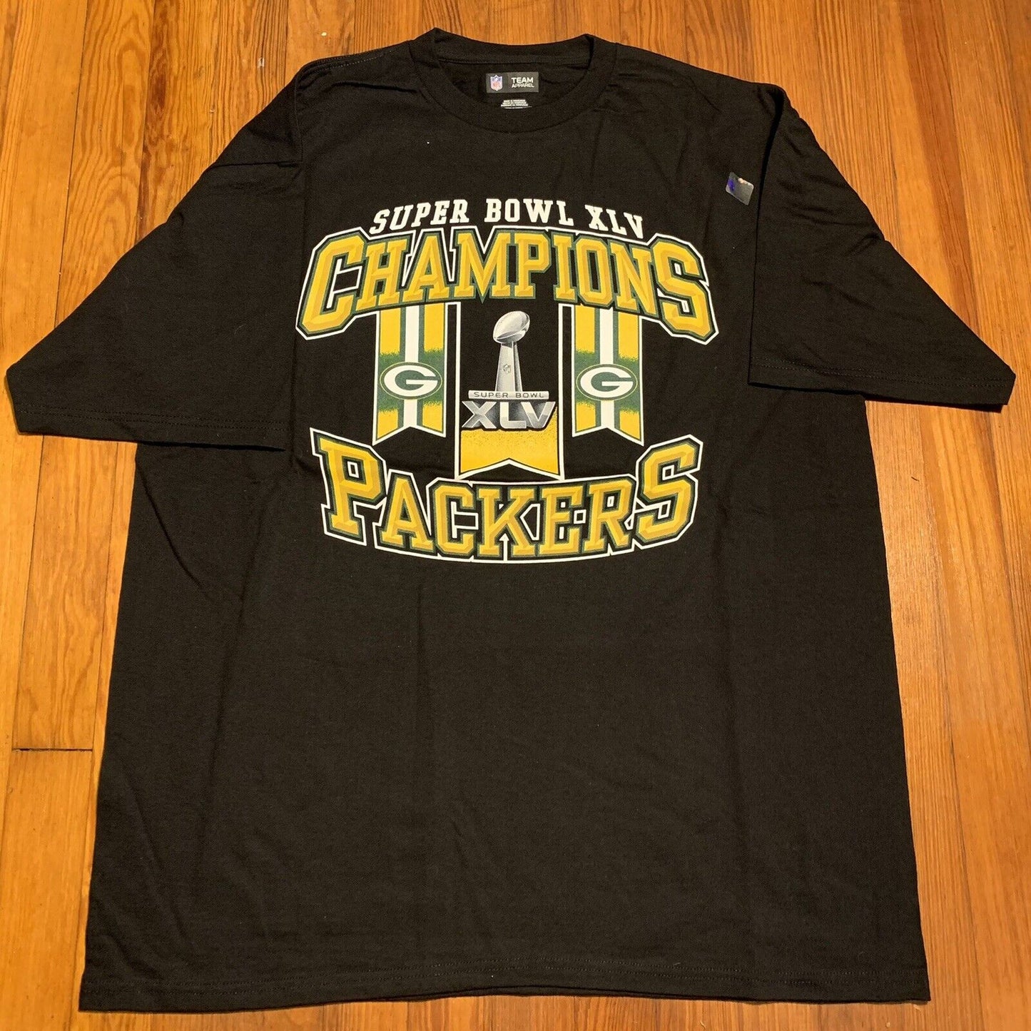 Green Bay Packers Super Bowl Xlv T Shirt Size Xl