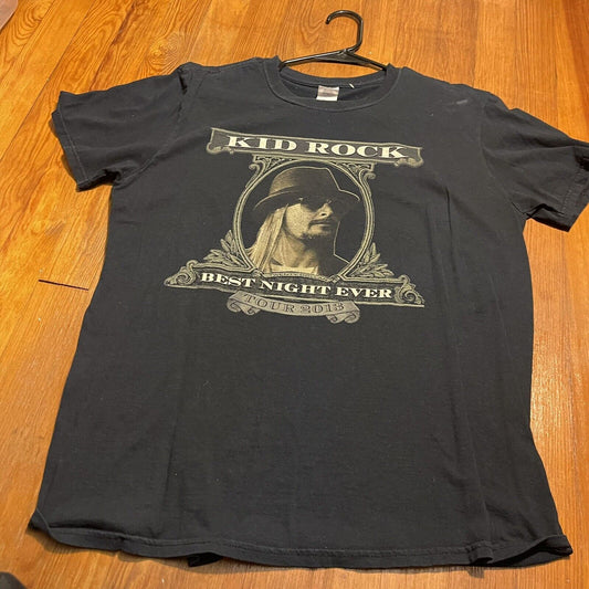 Kid Rock Large Best Night Ever 2013 Tour T-shirt concert