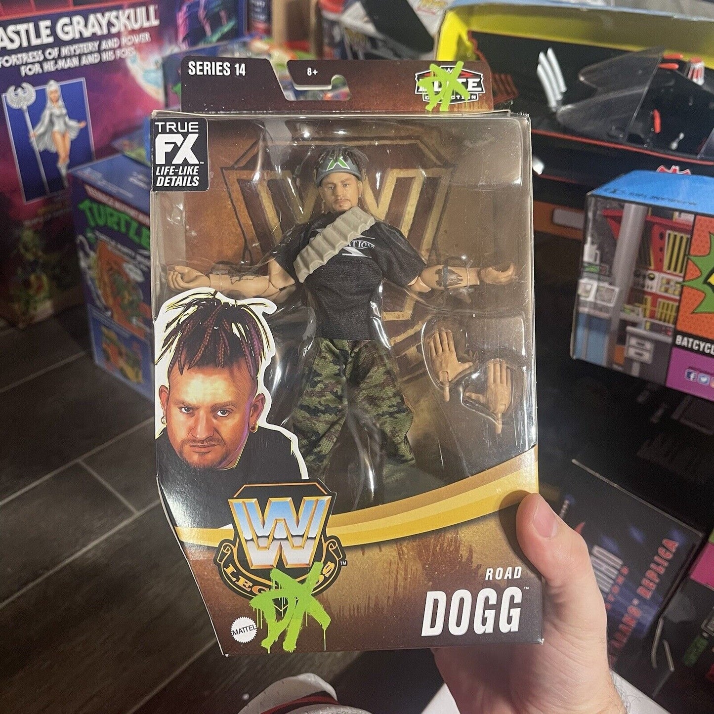 ROAD DOGG dx elite legend Series 14 collection WWE WWF wrestling figure NEW 6"