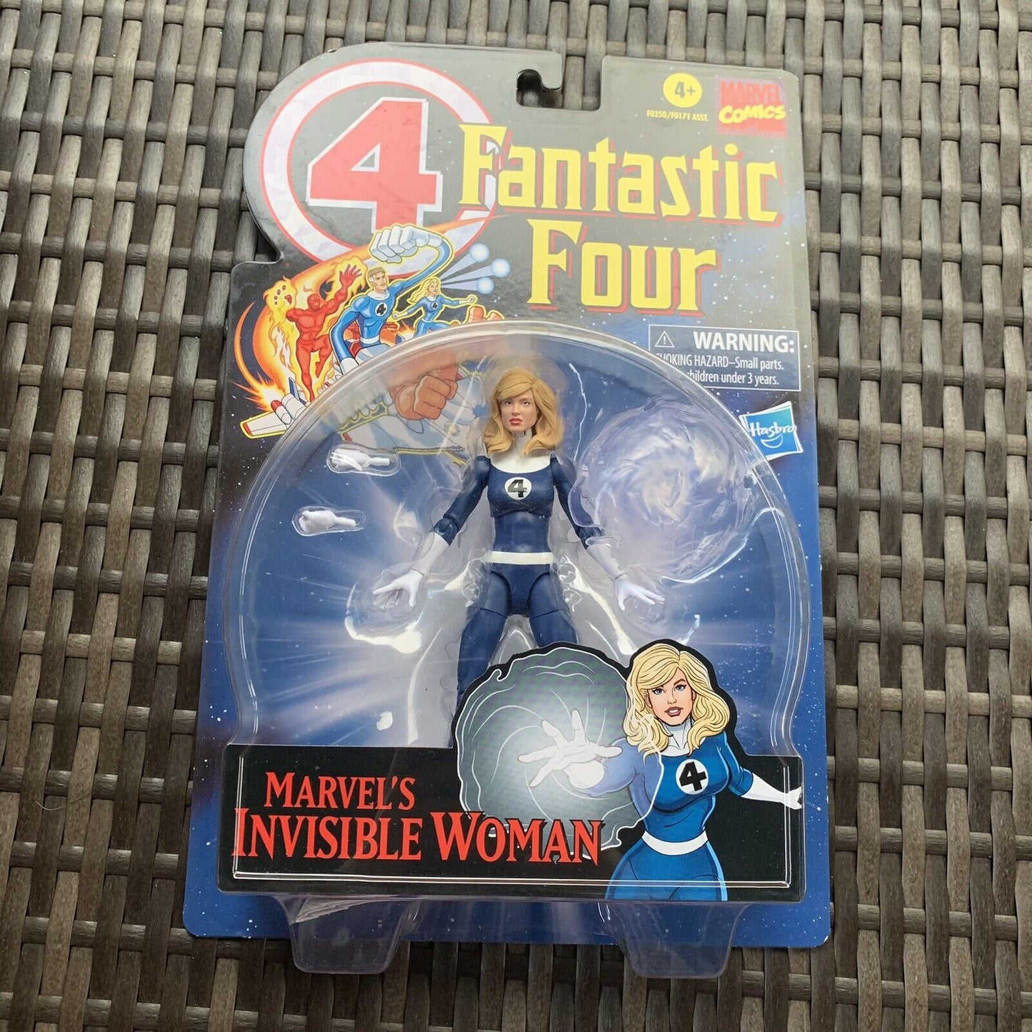 Marvel Legends Retro Fantastic Four 4 INVISIBLE WOMAN 6" Action Figure New