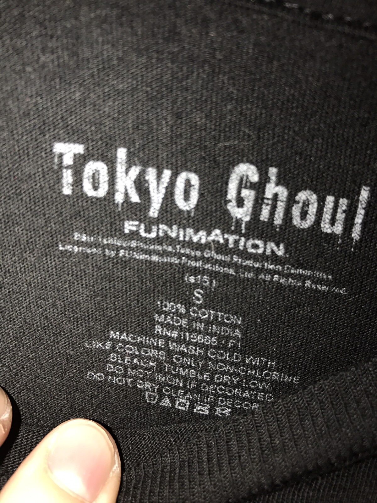 Tokyo Ghoul T Shirt Size Small