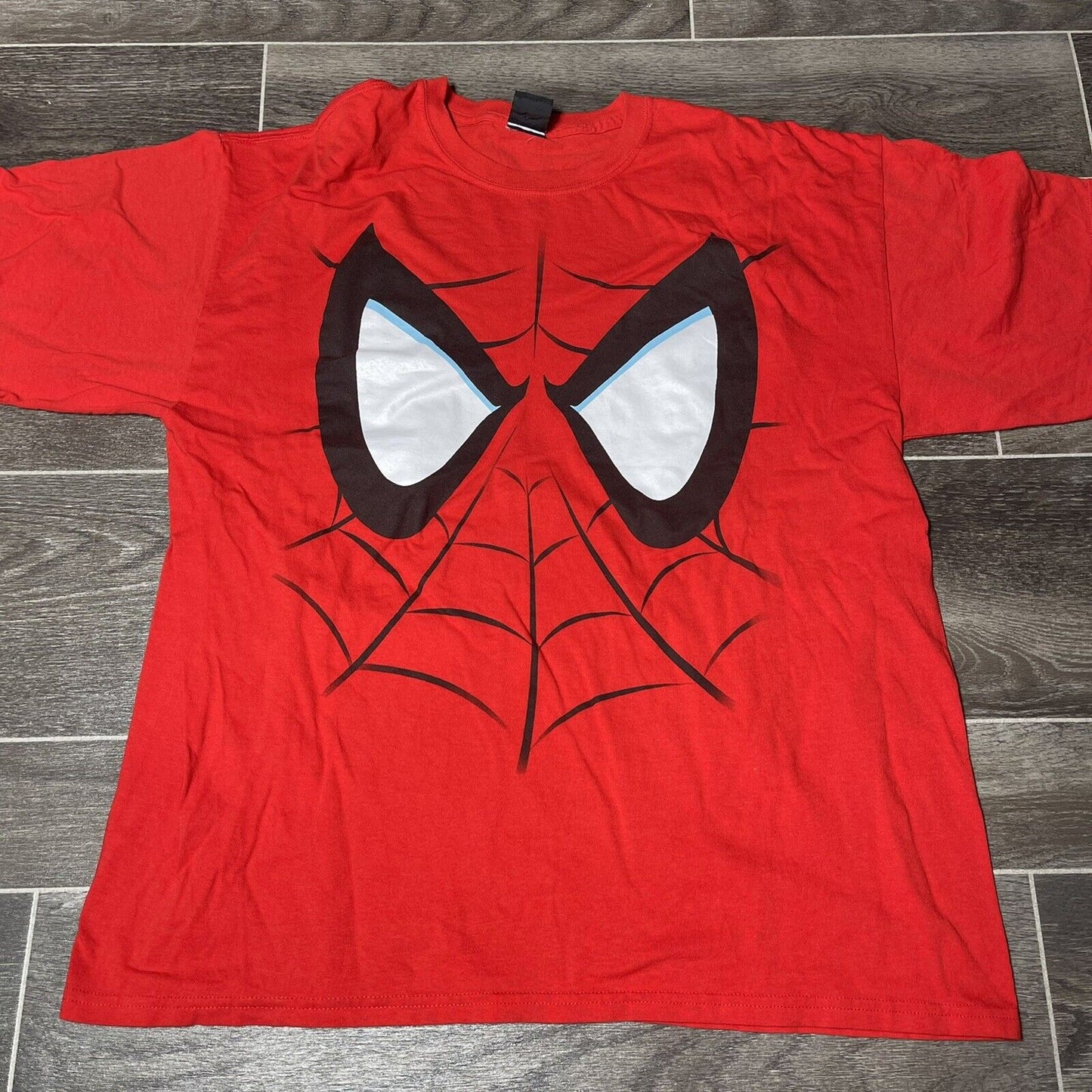 spiderman mad engine t shirt size xl