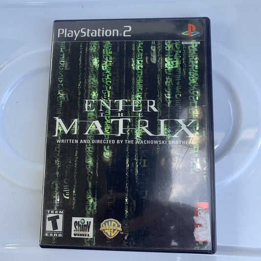 Enter the Matrix PlayStation 2 PS2 Complete CIB - Tested & Working!