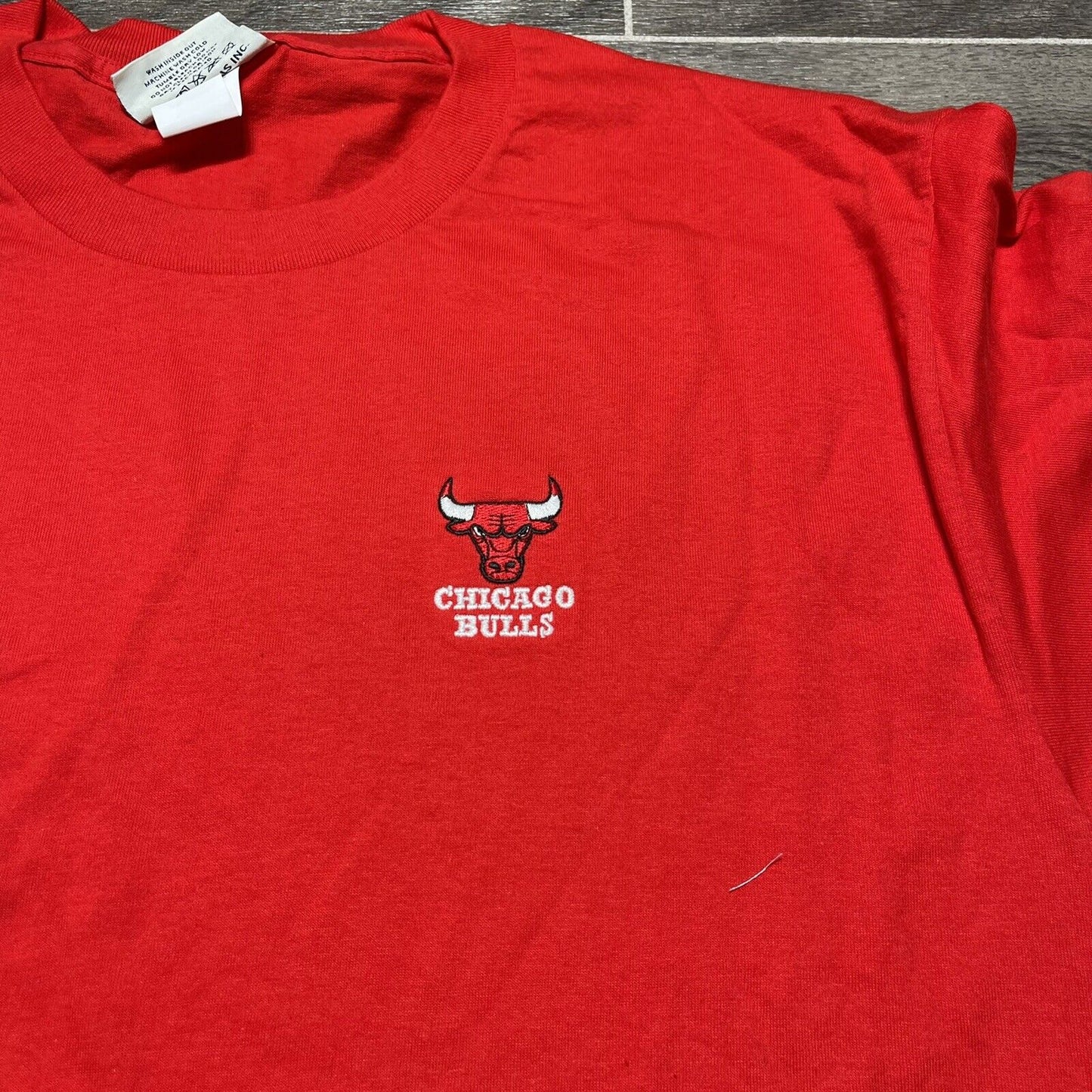 vintage chicago bulls shirt size large…