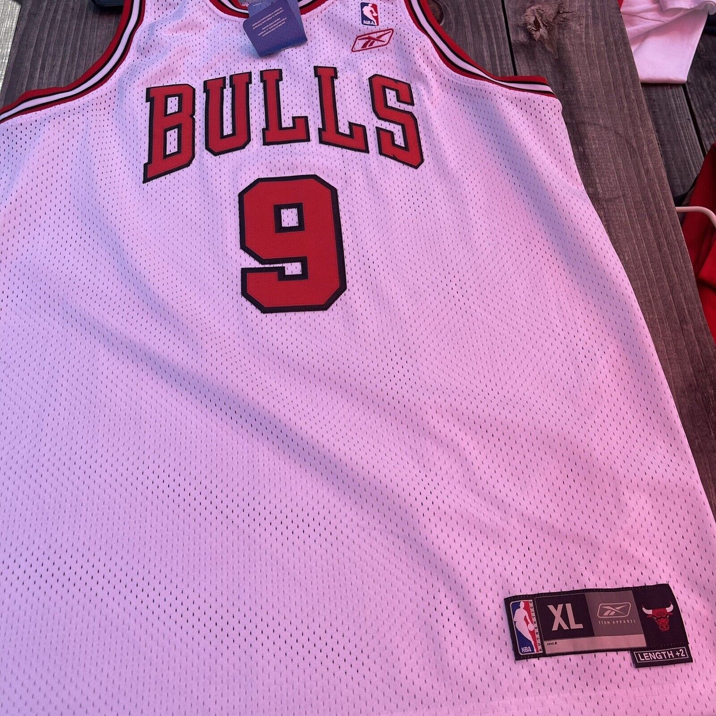 Luol Deng Reebok NBA Basketball Jersey Mens Xl Chicago Bulls