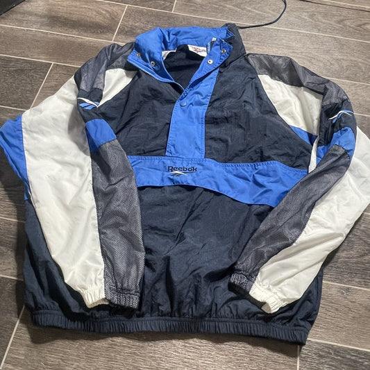 Vintage Reebok Pullover Jacket Size Medium