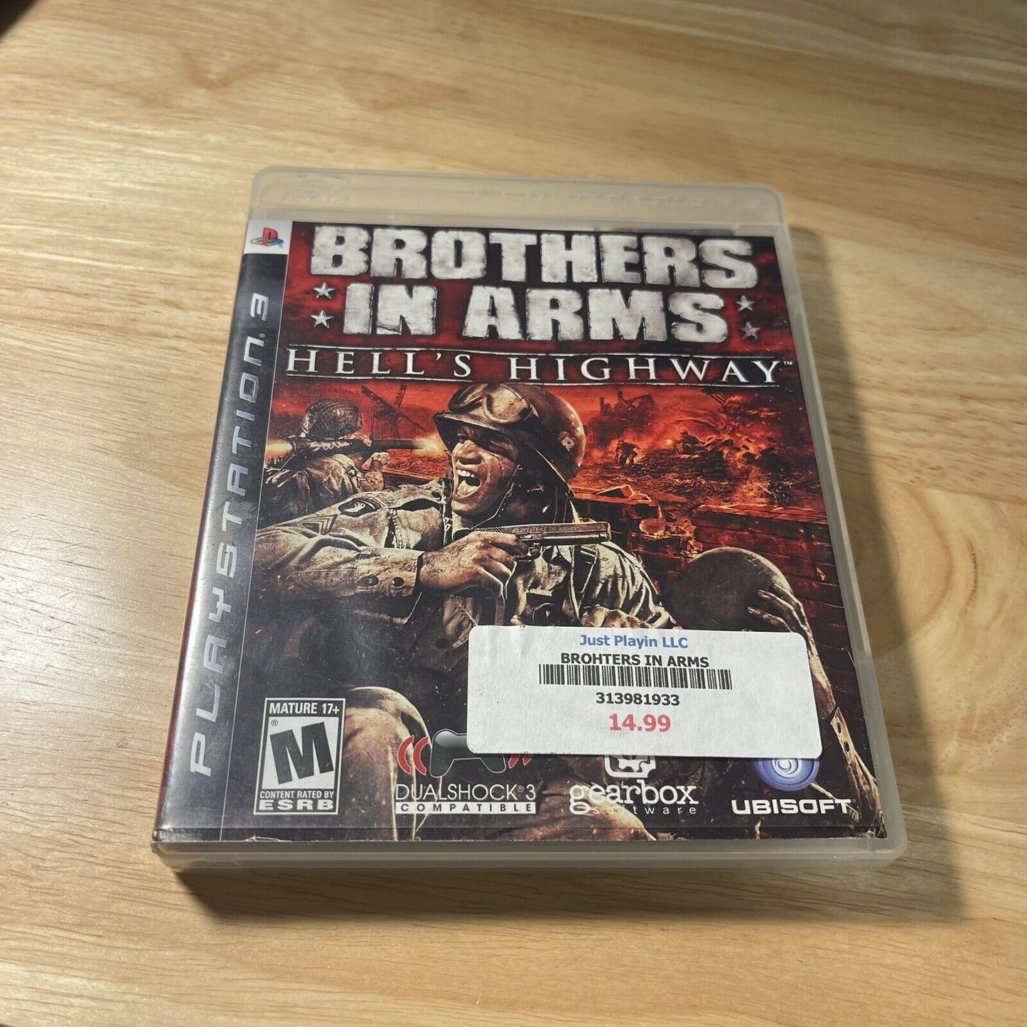 Brothers in Arms: Hell's Highway (Sony PlayStation 3, 2008) PS3 Video Game